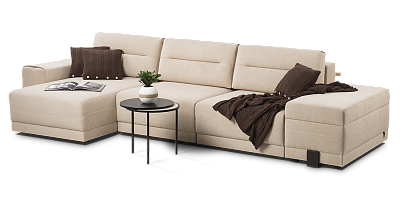 Photo №1 - Corner sofa BL 103 with pouf-side