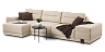 Corner sofas Blest Corner sofa BL 103 with pouf-side - buy in Blest