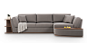 Sectionals Blest Softie modular sofa with shelves and table - folding