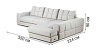 Individual premium sofas Alicante corner sofa - buy in Blest