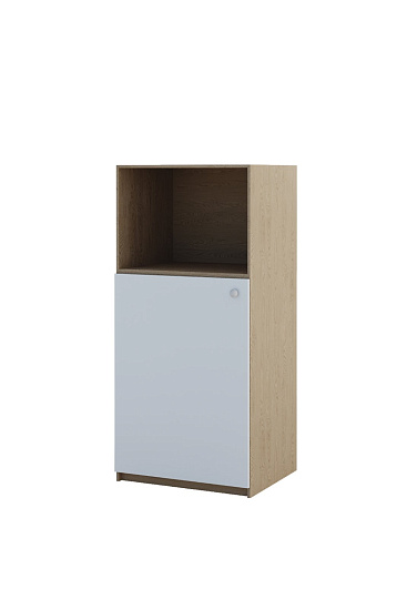 Photo - Children's wardrobe-house Amsterdam with shelves A-03